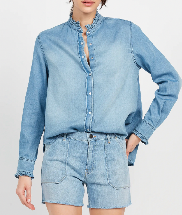 Chemise en jean Gaby Acquaverde