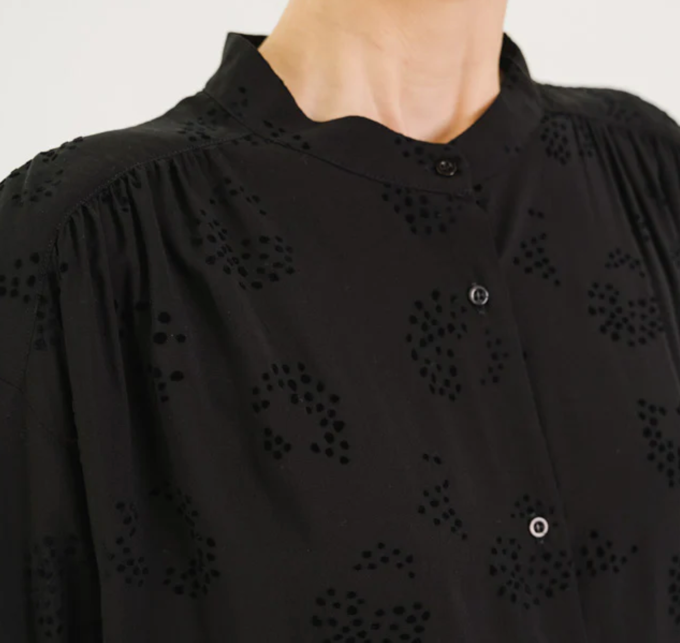 Chemise Ella tan noire Sacré Coeur