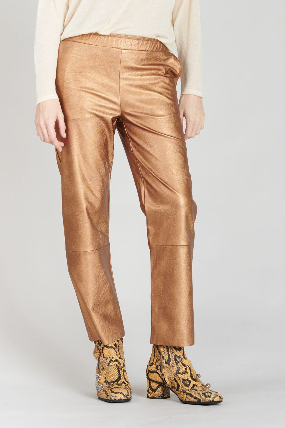 Pantalon Vegan cuivre Maevy