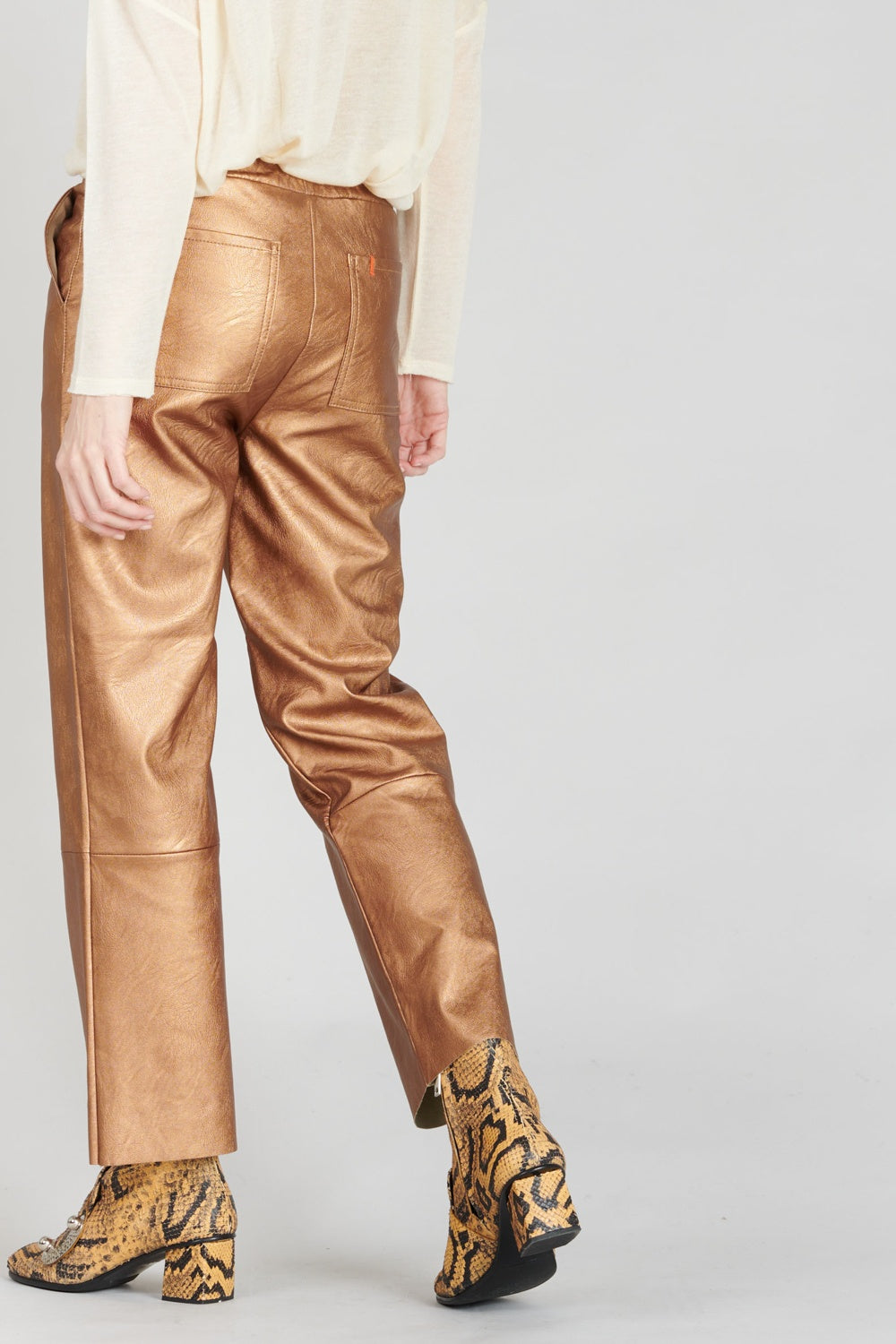 Pantalon Vegan cuivre Maevy