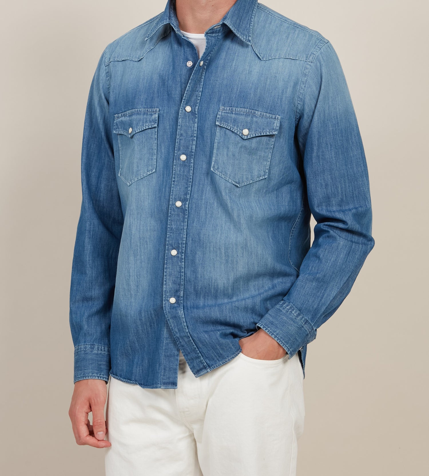 Chemise en jean Hartford PHŒNIX