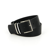 Ceinture La Pertuis en cuir noir  HERBERT Frère Soeur