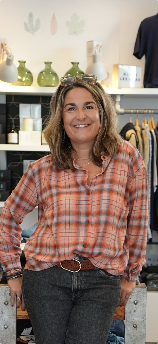 Blouse Ella Chili Sacré Coeur