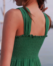 Robe Ron verte Petite Mendigote
