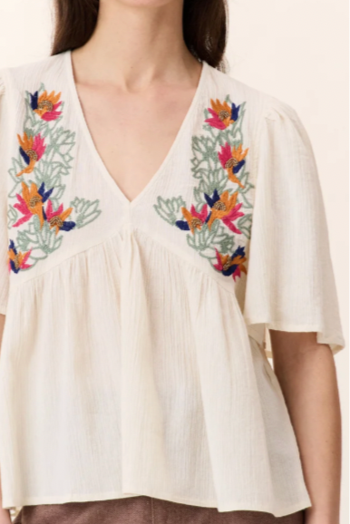 Top Choly brode Off white Leon & Harper