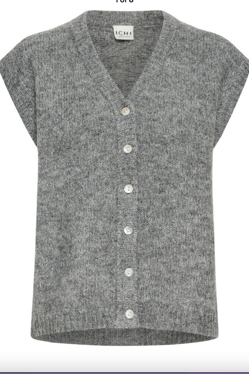 Pull sans manche gris IHBELABLUE ICHI