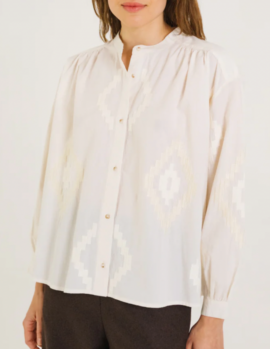 Blouse ELLA Astra écru Sacré Coeur