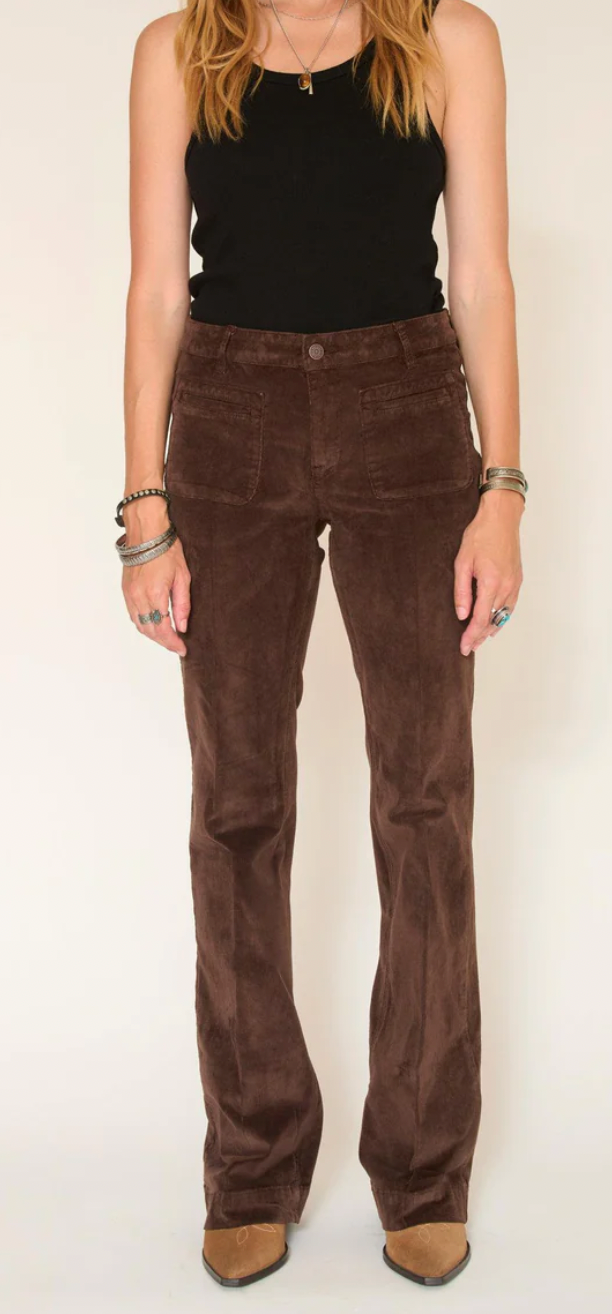 The Diana Velvet velours Brown MKT Studio