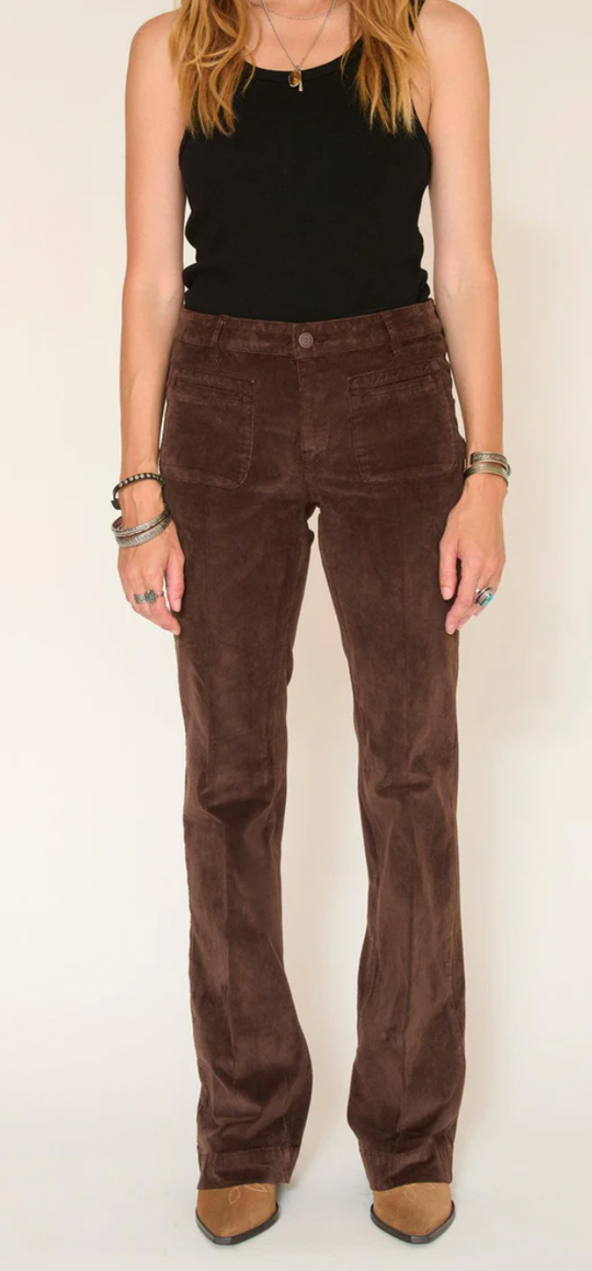The Diana Velvet velours Brown MKT Studio