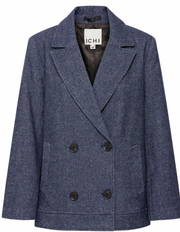 Veste chevron marine Ihevilo Ichi