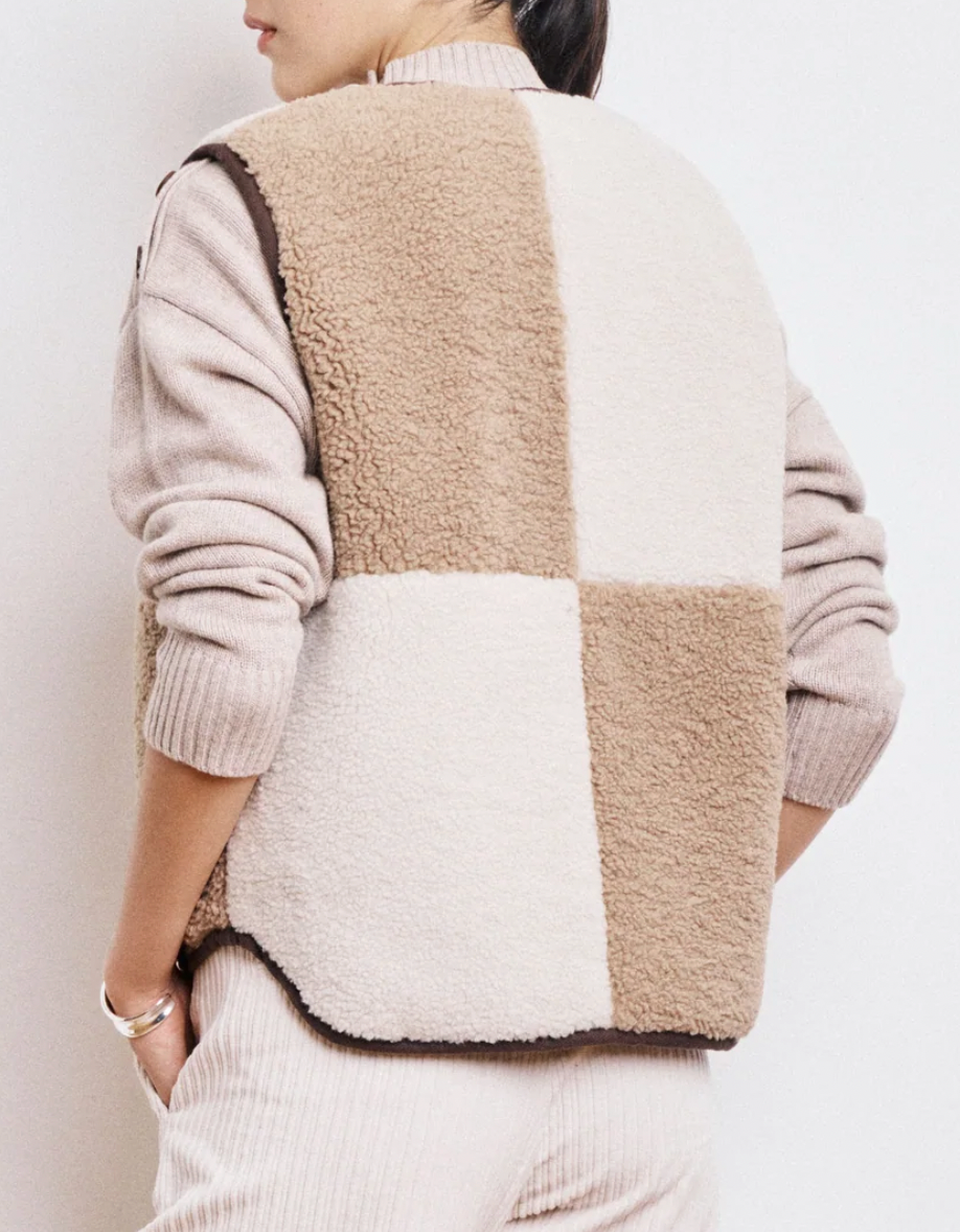 Gilet en fausse fourrure Veepie Hartford