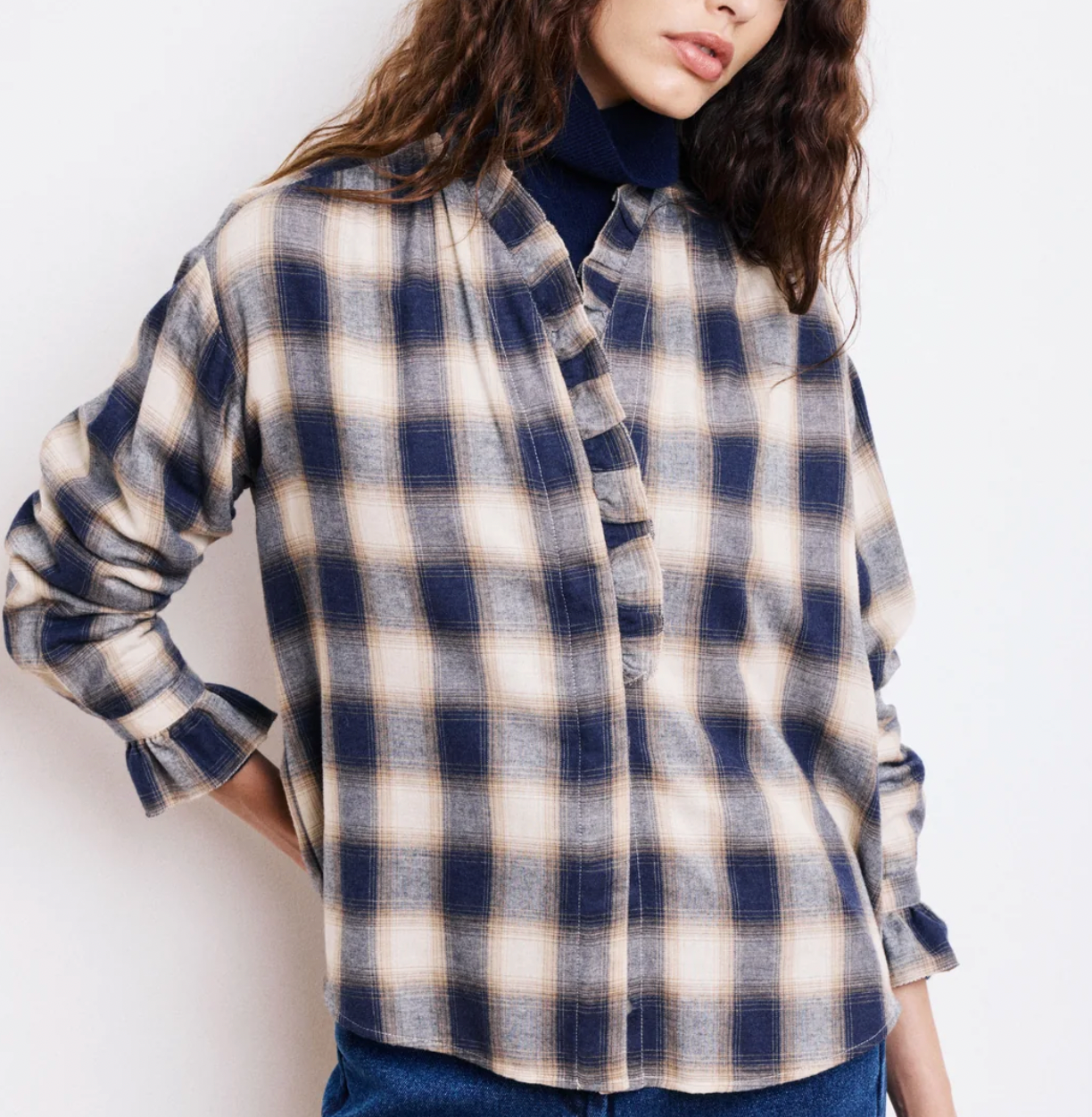 Chemise Carmela à carreaux Hartford