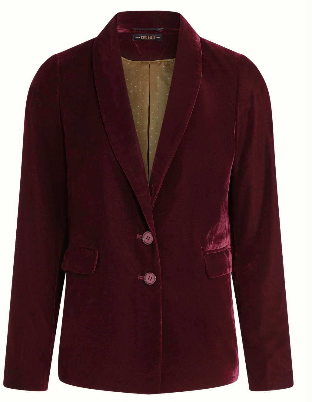 Veste en velours Brooke King Louie