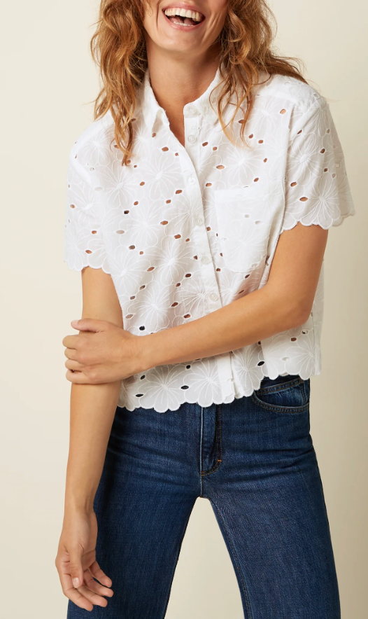 Blouse Brava brodée King Louie