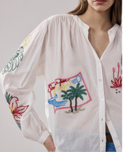 Chemise Cielo brodée Hartford