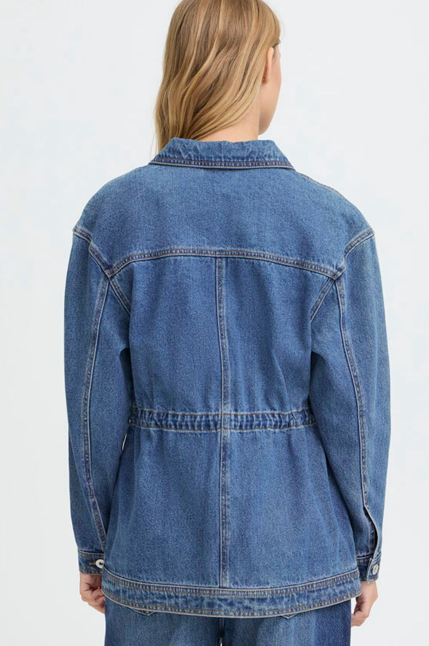 Veste saharienne en jean Ihmianna Ichi