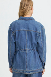 Veste saharienne en jean Ihmianna Ichi