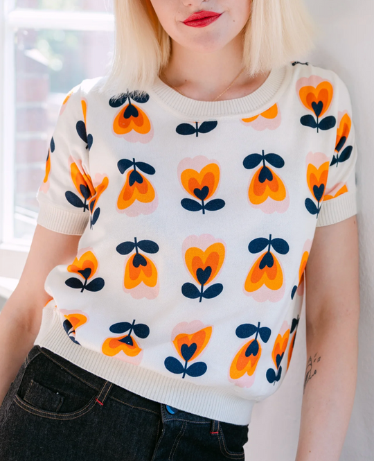 Top à fleurs Flower Love Mademoiselle Yéyé
