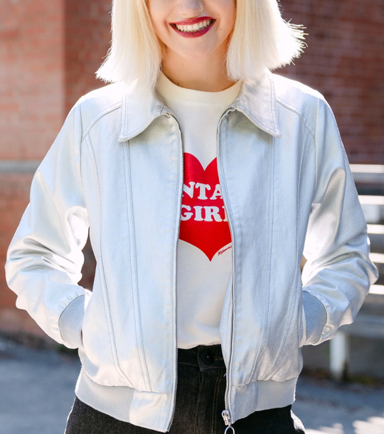 Veste argentée Stargirl Mademoiselle Yéyé