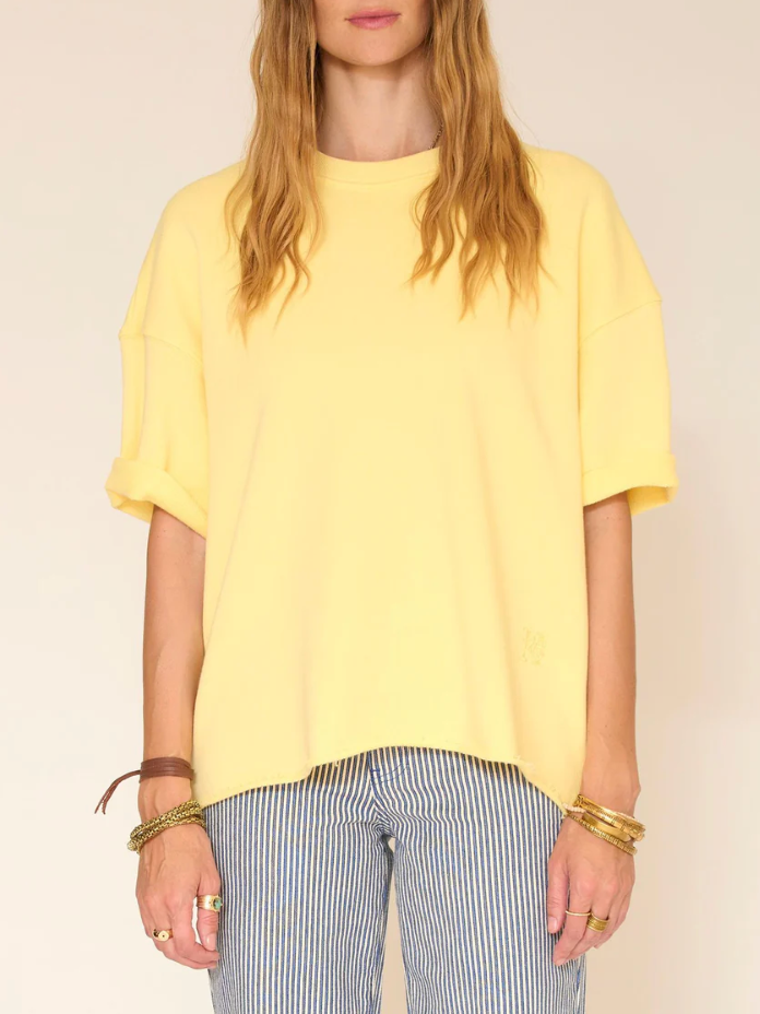 Sweat Sybille jaune MKT Studio