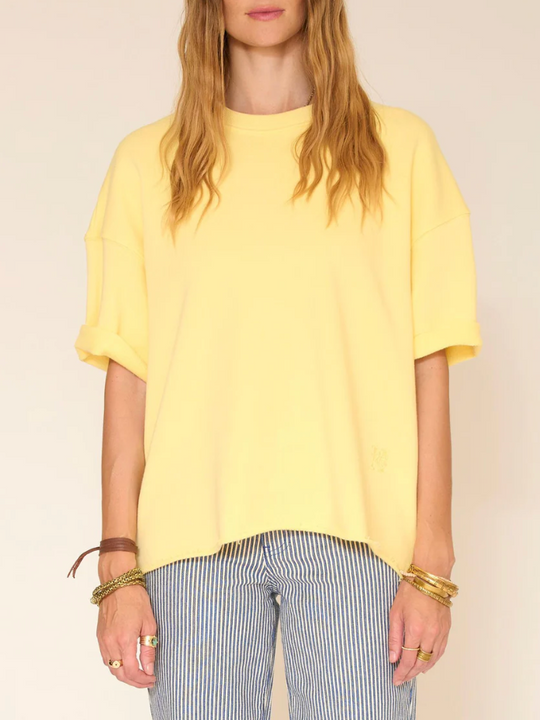 Sweat Sybille jaune MKT Studio