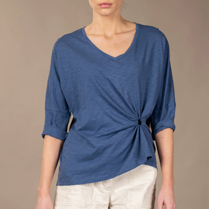 Tee-shirt bleu oversize Prune Anonym