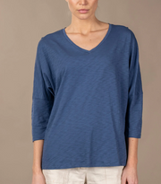 Tee-shirt bleu oversize Prune Anonym