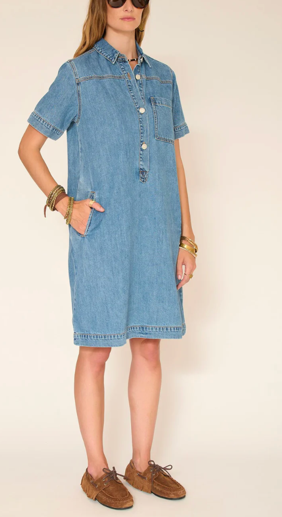 Robe en jean Rosalie MKT Studio