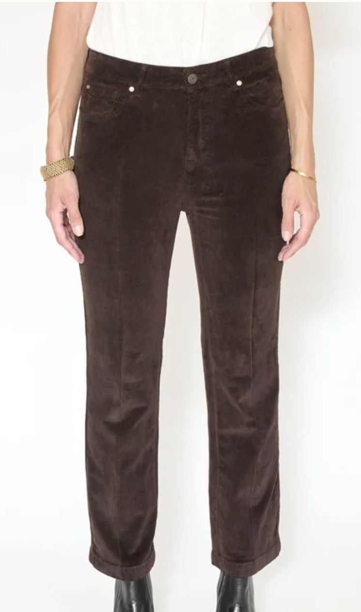Pantalon Linda velours brown MKT Studio