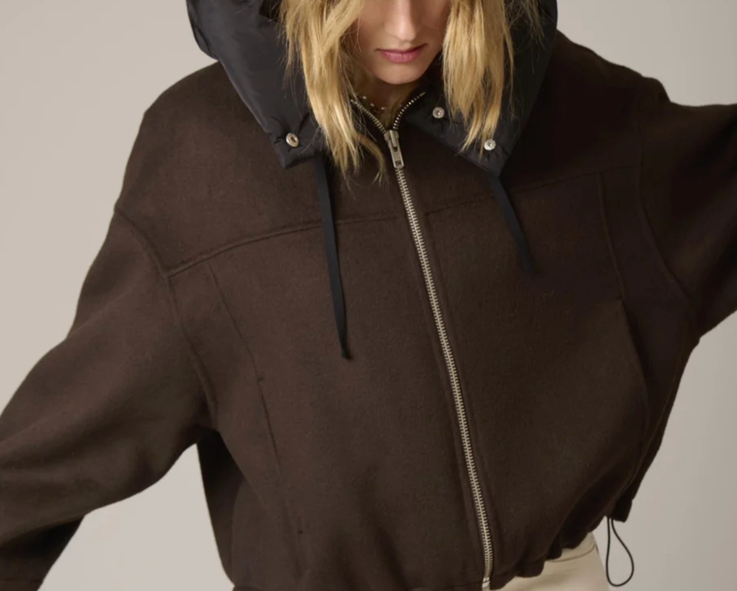 Manteau Maury marron MKT Studio