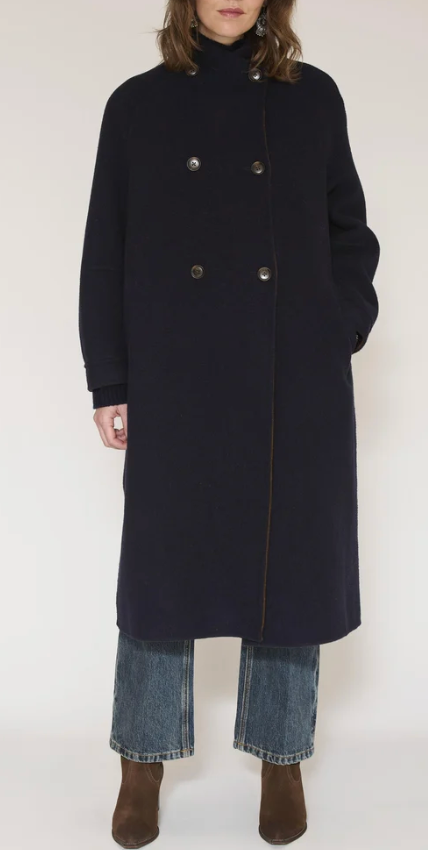Manteau Matty marine MKT Studio