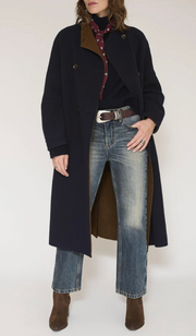 Manteau Matty marine MKT Studio