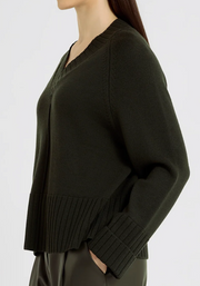 Pull Graham vert profond Hana San