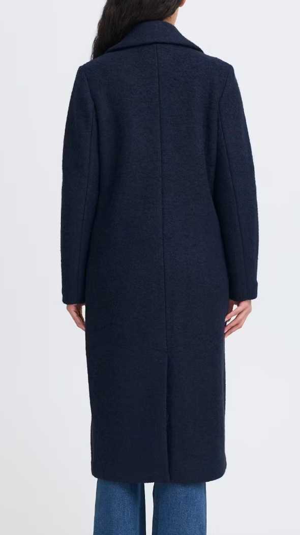 Manteau long marine Ihstipa Ichi