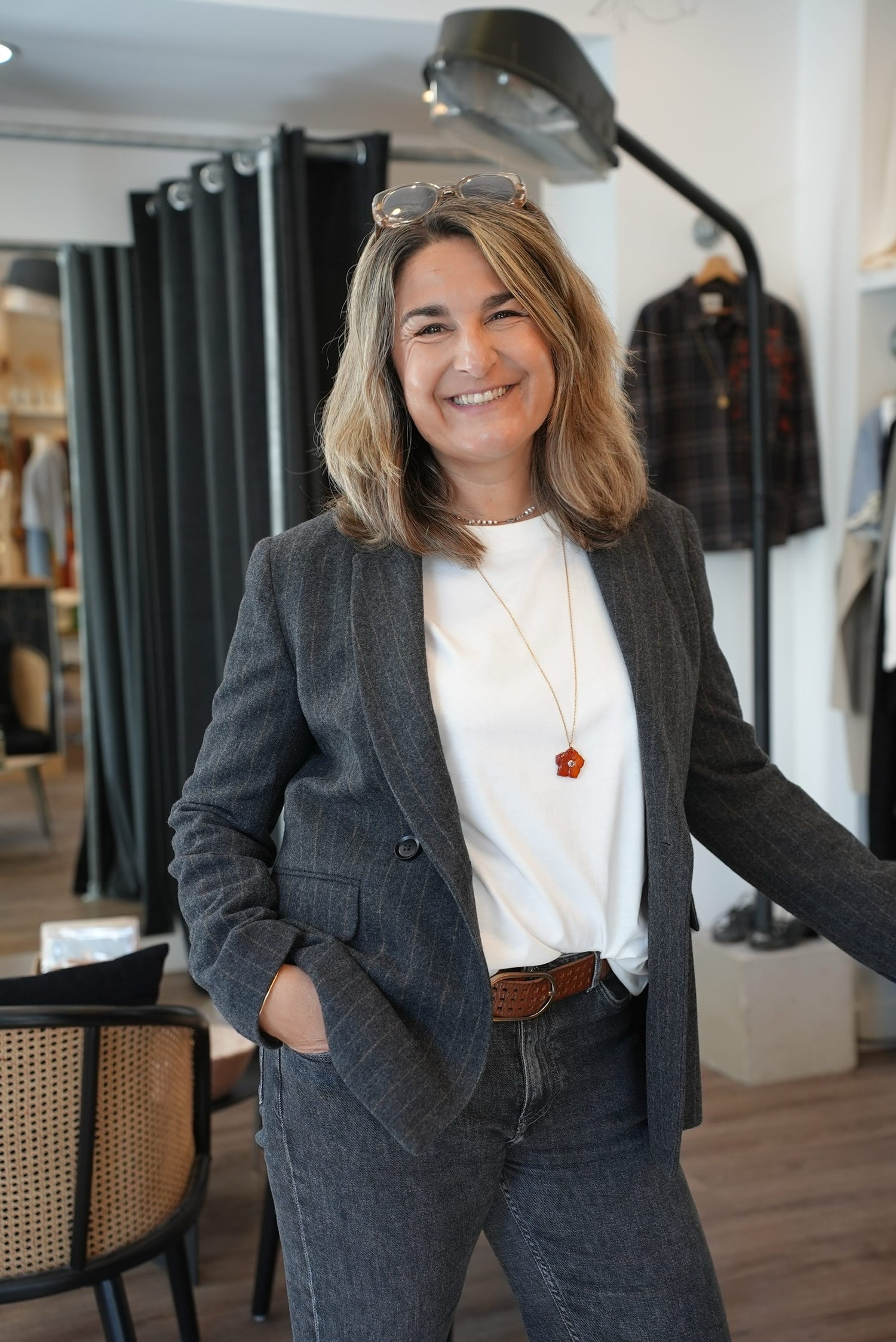 Veste Vidya grey MKT Studio
