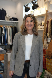 Veste chevrons oversize Ihlubana Ichi