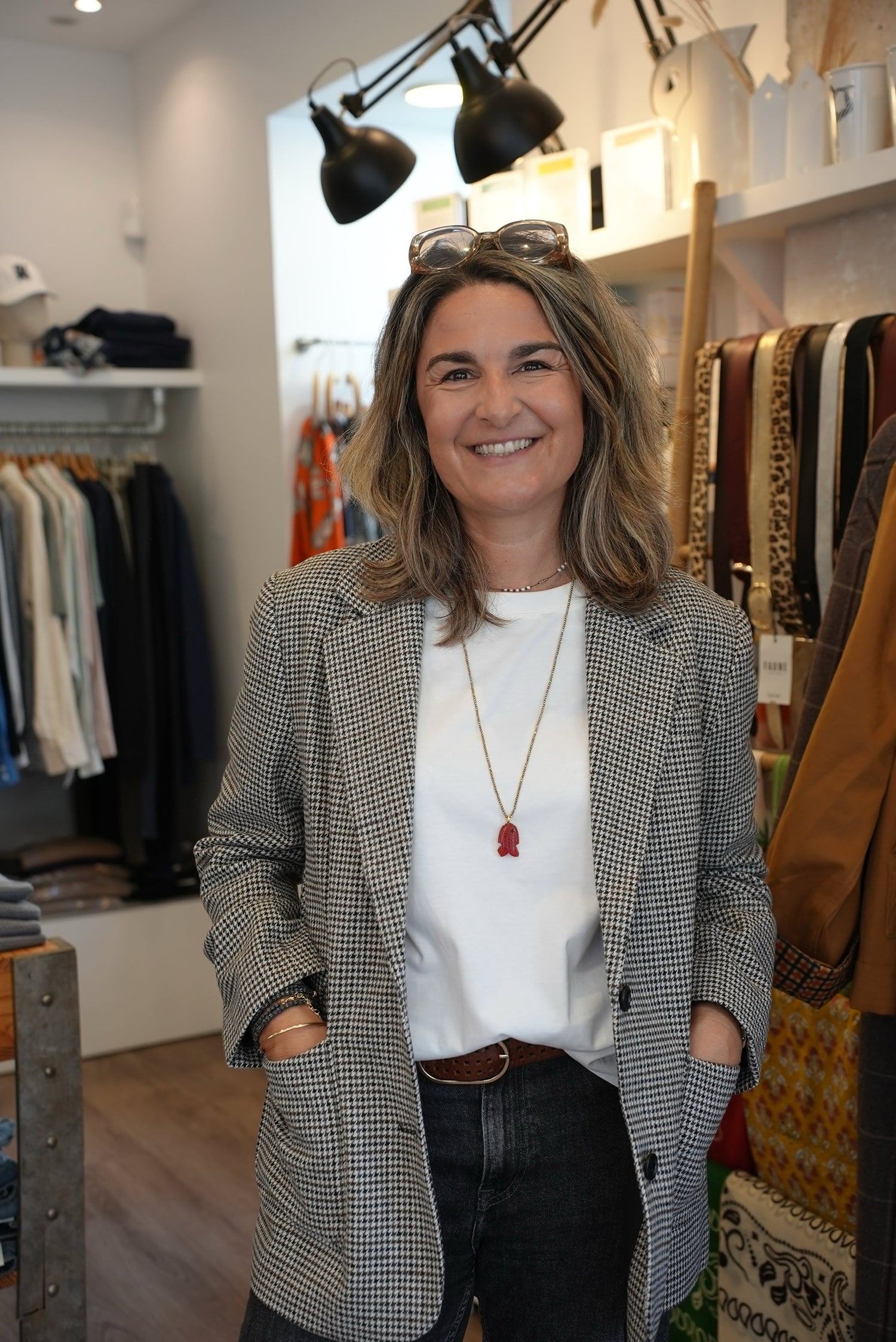 Veste chevrons oversize Ihlubana Ichi