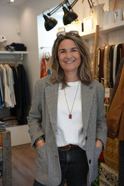 Veste chevrons oversize Ihlubana Ichi