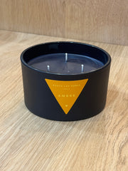 Bougie noire parfumée 