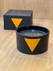 Bougie noire parfumée 